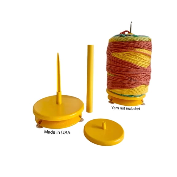 SpinnKnitty Yarn Station Yellow