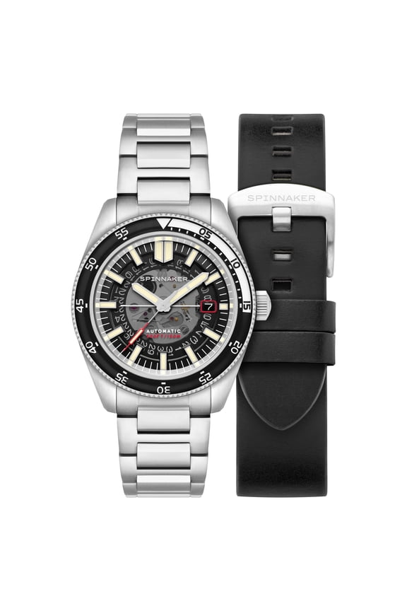 Spinnaker Fleuss Stainless Steel 43mm Japanese Automatic Wristwatch SP-5118-11