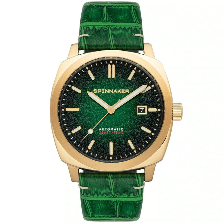 Spinnaker Hull Riviera Automatic Gold Green - Main Image