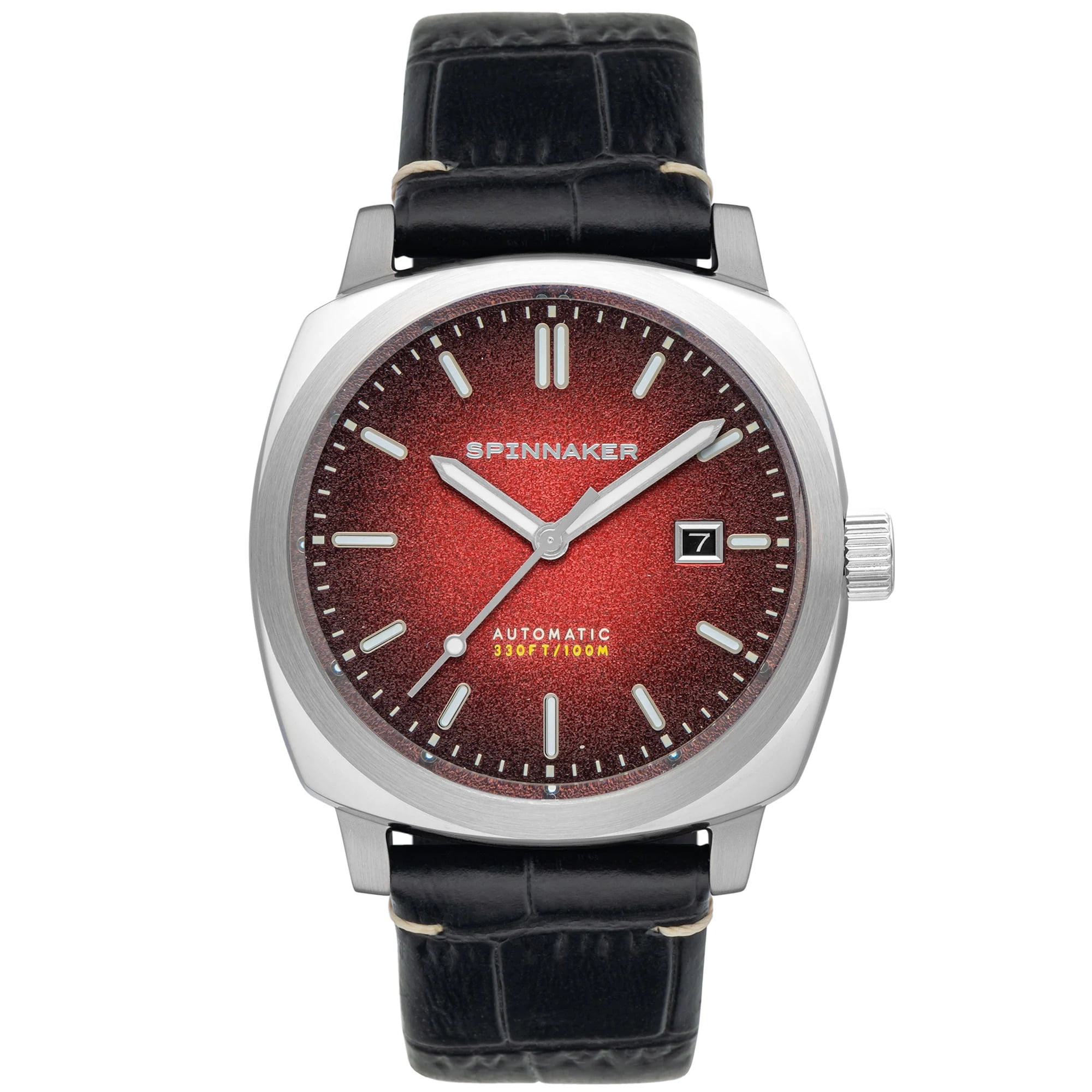 Spinnaker Hull Riviera Automatic Silver Red