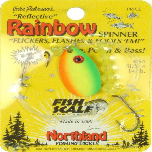 Northland Tackle Mr. Walleye Crawler Hauler Colorado Rig, #5, Firetiger