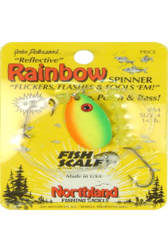 Northland Tackle Mr. Walleye Crawler Hauler Colorado Rig, #5, Firetiger