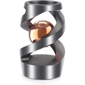 Spinner Kinetic Desk Toy, Stress reducing Kinetic Energy Rotating Ball and Optical Illusion Desktop Toy for Adult Office Stress reducing Toys