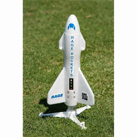 Spinner Missile Electric Flight Rocket, White