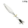 thumbnail image 1 of Spinner Spoon Metal Bait Micro Fishing Lure Small Sequins Long Shot Baits., E6Q0, 1 of 9