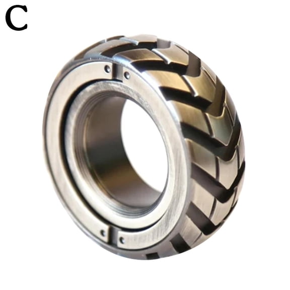 Spinner Steel Fidget Dual Function Motorcycle Tire Fidget Spinner f Anxiety Dual Function