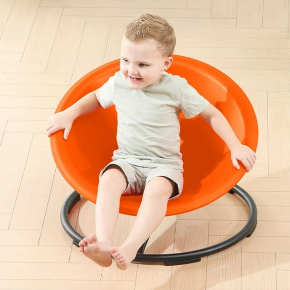 Spinning Chair for Kids, Sensory Swivel Chair Enhancing Motor Skills, Educational Indoor & Outdoor Toys