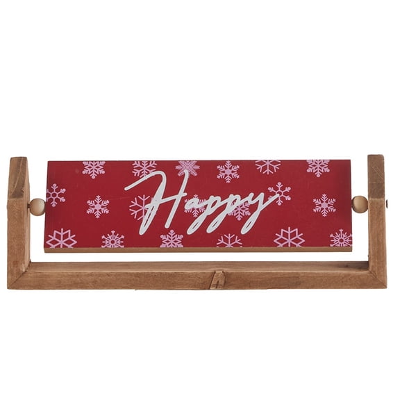Spinning Double-Sided Signs - Red