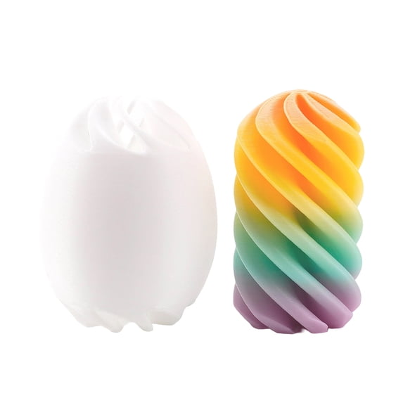 Spinning Easter Egg Craft Ornament Creative Easter Decoration