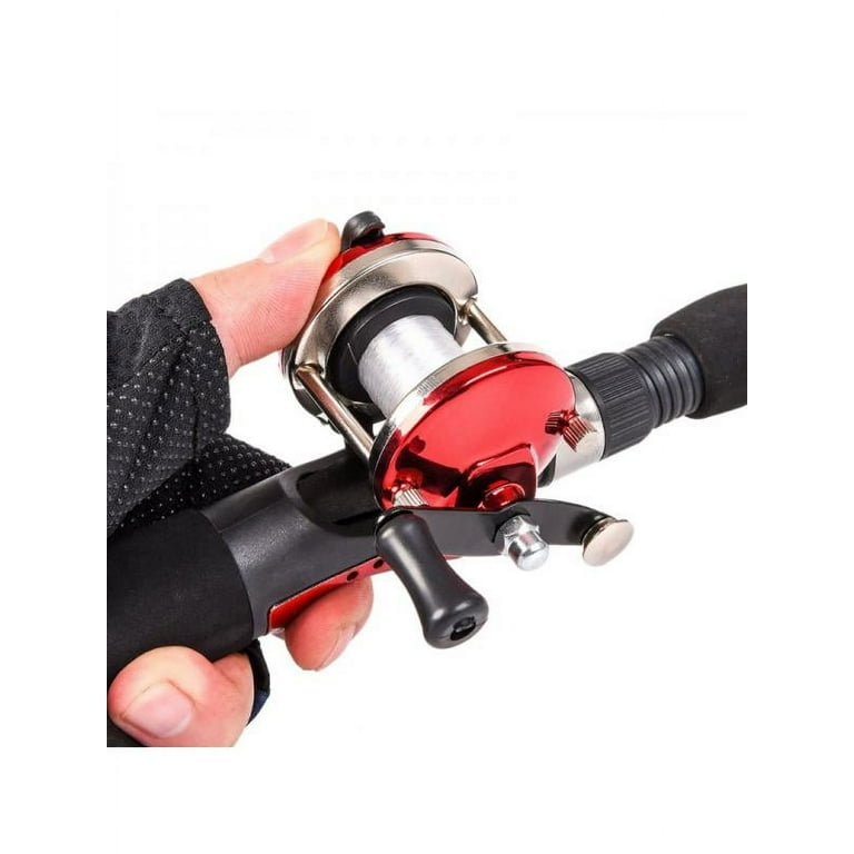 Combo Fishing Spinning Rod Reel Wire and 4 Rotating Vespa
