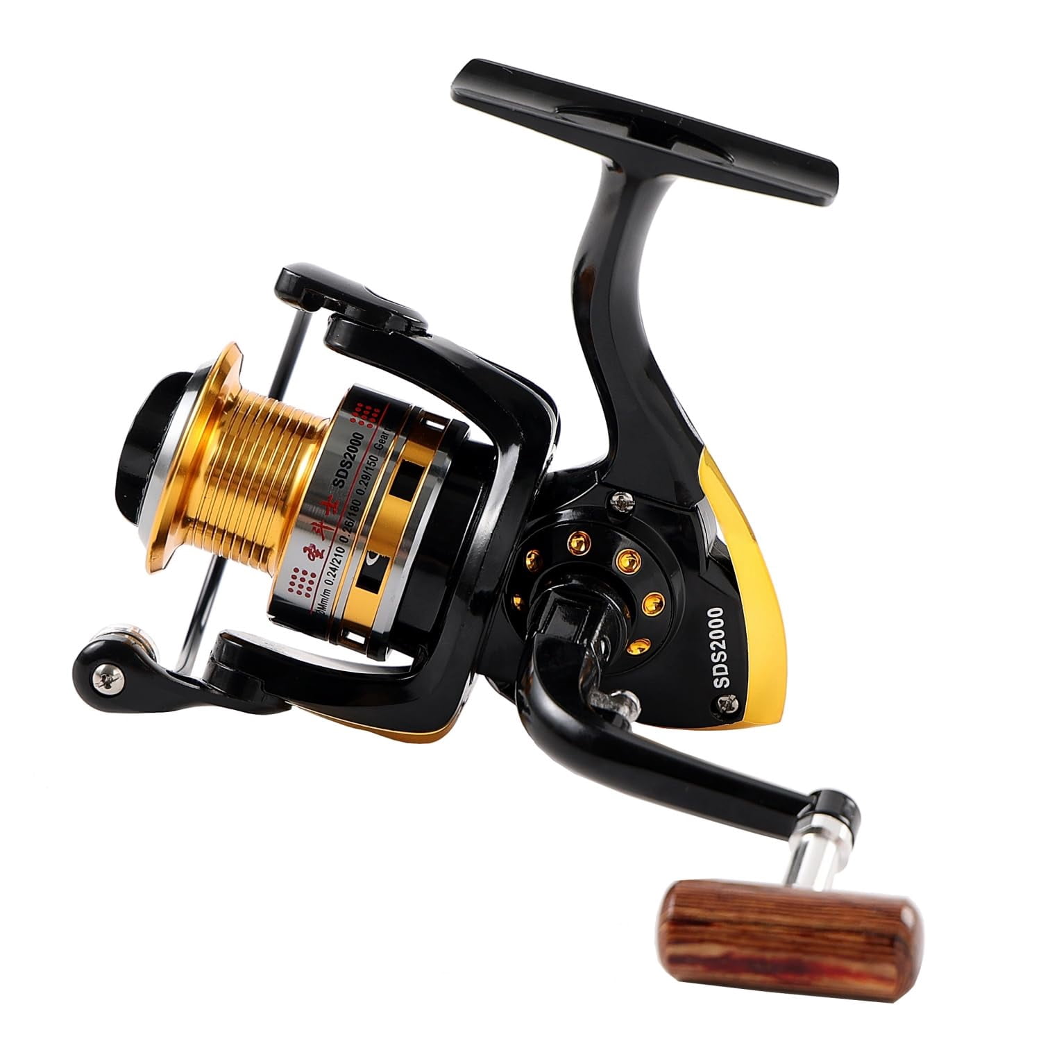 Spinning Fishing Reels For Saltwater Freshwater 1000 2000 3000 4000 5000 6000 Series Spool Left/right Interchangeable Trout Carp Reel Light And Smooth