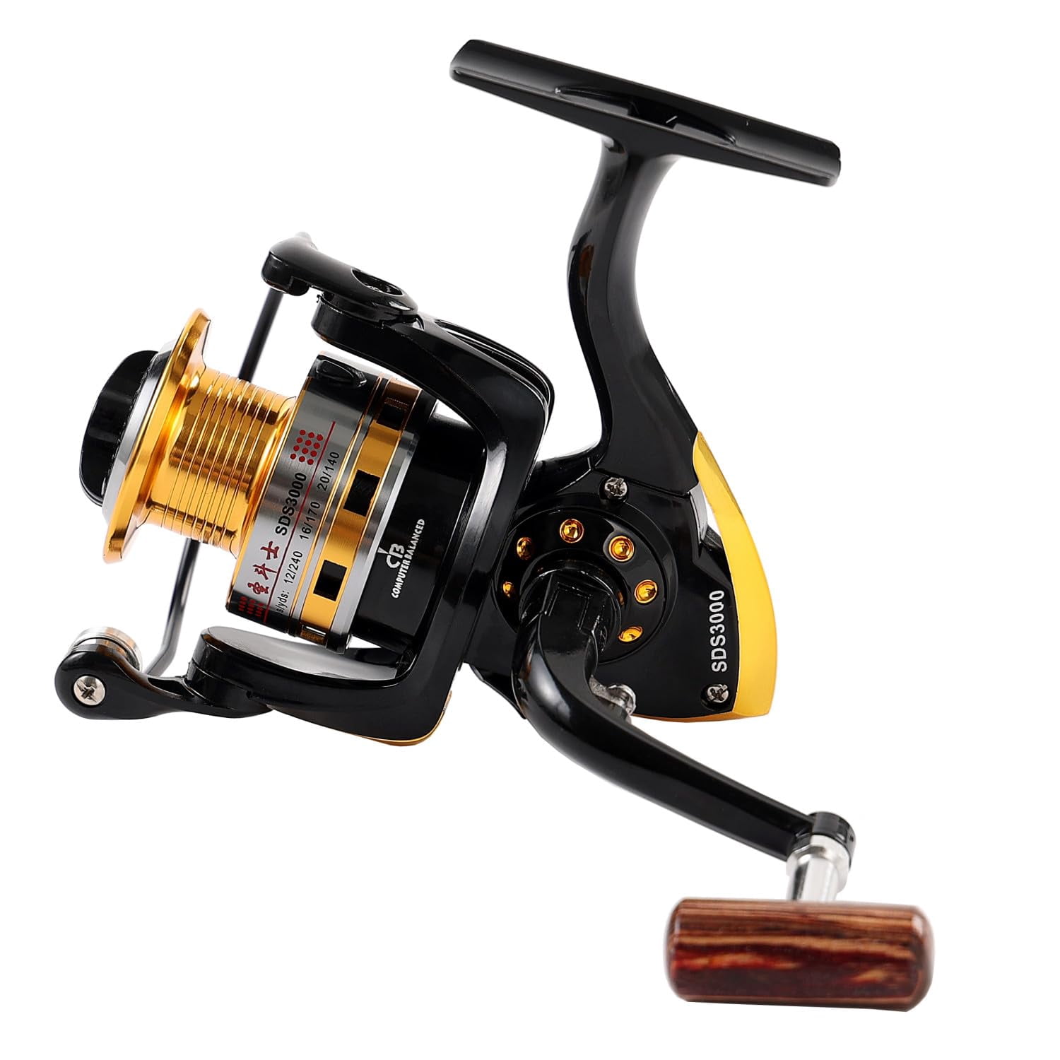 Spinning Fishing Reels For Saltwater Freshwater 1000 2000 3000 4000 5000 6000 Series Spool Left/right Interchangeable Trout Carp Reel Light And Smooth