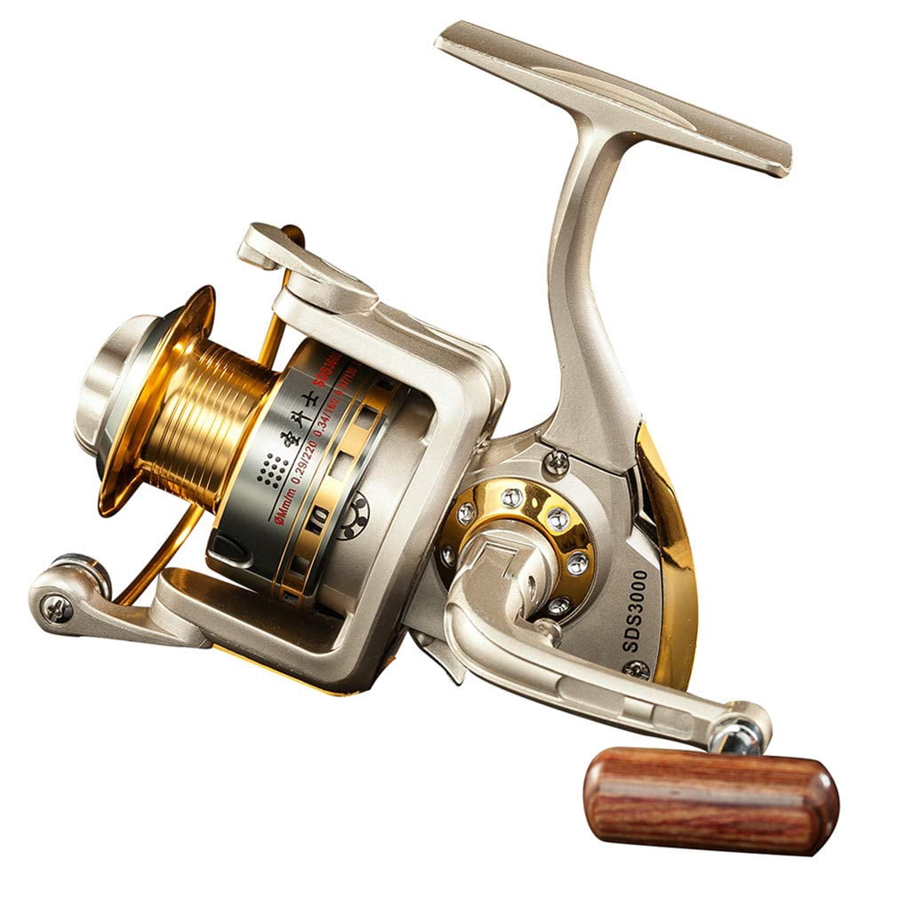 Spinning Fishing Reels For Saltwater Freshwater 1000 2000 3000 4000 5000 6000 Series Spool Left/right Interchangeable Trout Carp Reel Light And Smooth