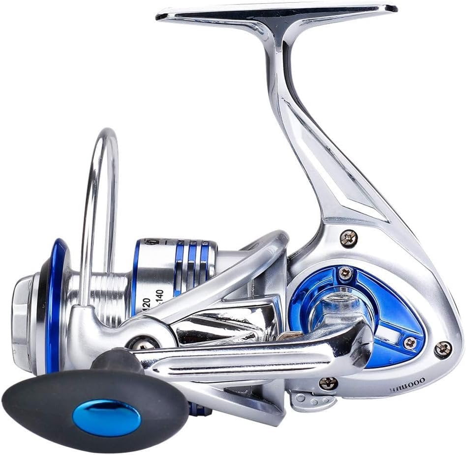 Spinning Fishing Reels for Saltwater Freshwater 3000 4000 5000 6000 7000 Spools Ultra Smooth Ultralight  Trout Bass Carp Gear Stainless Ball Bearings Metal  Ice Fishing Reels