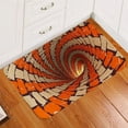 thumbnail image 1 of Spinning Optical Illusion Brick Indoor Doormat Durable Welcome Front Door Mats Entryway Bath Rugs Non-Slip Absorbent Area Rugs Resist Dirt Carpet for Room Decor 18x30 Inch, 1 of 5
