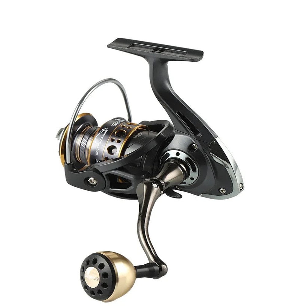 Spinning Reel, Saltwater Fishing Reels with Metal Handle 12+