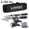 thumbnail image 1 of Spinning Rod,Set With Soft Rods 2pcs Reels Kit With 2.1m 2pcs Reels Set Lures Barrel Swivels 2.1m Rods 2pcs With 2.1m Rods Reel Combo Rod And Reel Reels Set With Combos Set Pole Rusuo Rod Rod, 1 of 7