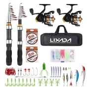 Spinning Rod kit,Kit 1.9m Professional Combo Water Drop With Soft Lures Wotao Rod Reel Combo 1.9m Professional With Setcomplete Kit 1.9m Drop Setcomplete Kit Lures Set With Reels Lures Set