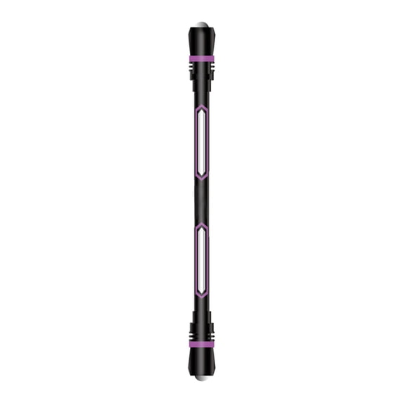Spinning Rotating Pen, 8 Inch Weighted Rolling Finger Rotating Ballpoint Pen Anti Slip Coating Gaming Spinning Pen for Student Entertainment Pressure Relief Adaptable