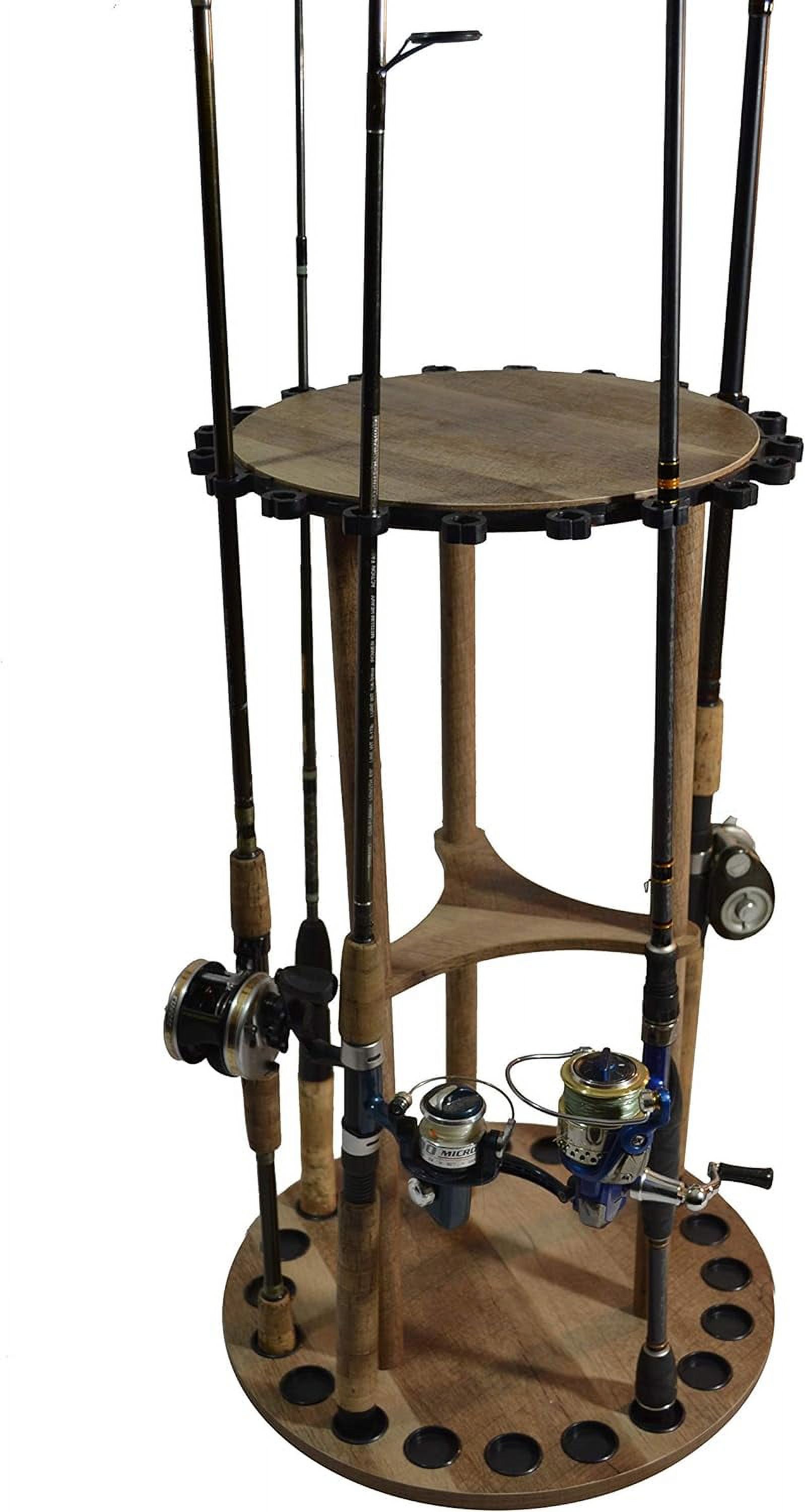 Spinning Round Rack Fishing Rod Holders
