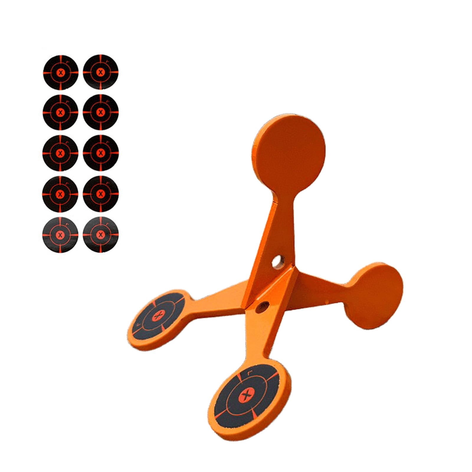 Spinning Shooting Target Thickened Flip Rolle, 10 Sheets of Splash Target Paper, Indoor/Outdoor Small Flip Roller Shooting Targets for Airsoft, Pellet Guns, Recreational Shooters