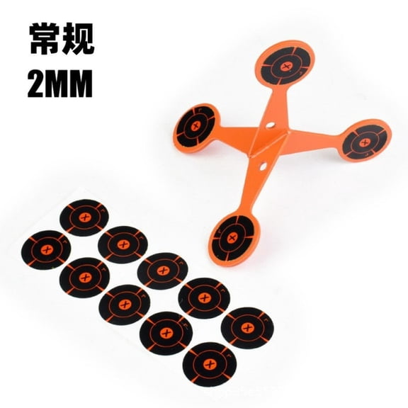 Spinning Shooting Targets Thickened Flip Roller Auto Reset Design, Spinning Targets For Shooting For Pellet Guns & Recreational Shooting