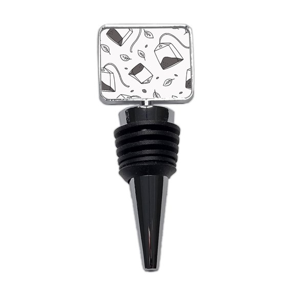 Spinning Tea Bags Wine Bottle Stopper Cap Plug