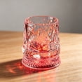 thumbnail image 1 of Spinning Whiskey Glass with Ambient Lighting Set, 360 Degree Rotating Crystal Ribbed Spinning Cocktail Glass with 4 Color Lighting, Cool Drinking & Bourbon Scotch Bar Accessories, 1 of 7