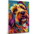 thumbnail image 1 of Spinone Italiano Dog Canvas Wall Art Poster Prints Colorful Pop Animal Art Wall Decor Dog Picture Artwork Pet Dog Painting Poster for Home Bedroom Living Room Decoration Framed, 1 of 6
