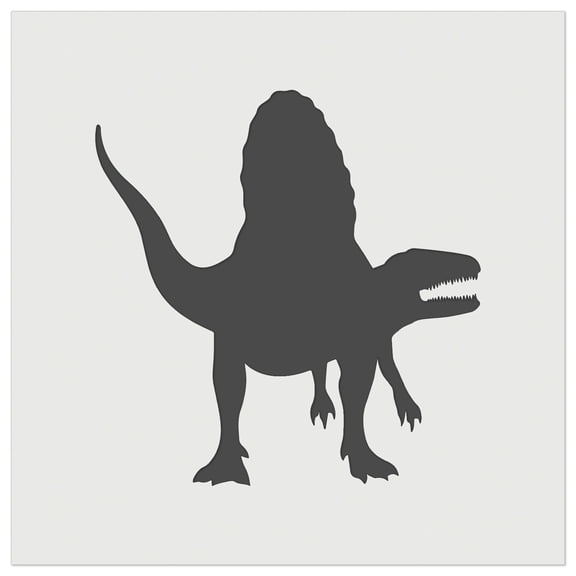 Spinosaurus Dinosaur Solid DIY Cookie Wall Craft Stencil - 5.5 Inch