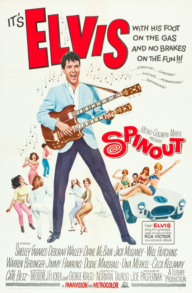 Spinout Elvis Presley 1966 Movie Poster Masterprint (11 x 17)