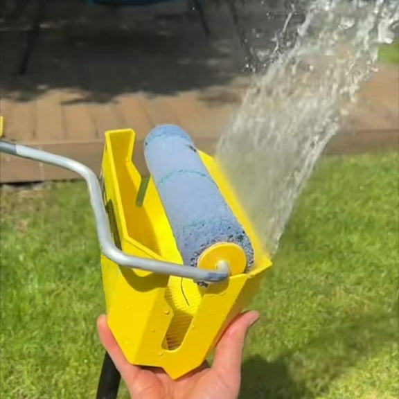 Spinout Paint Roller Cleaner Paint Roller Brush Cleaner, Paint Roller Cleaner Tool, Paint Roller Nap Cleaner Tool for Professional Painters & Home Use