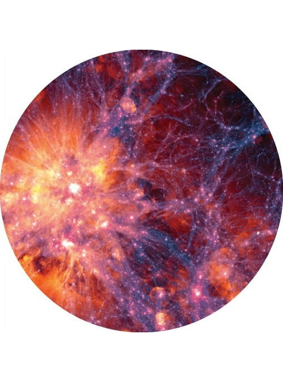 Spinpop Cell Phone Grip Orange Nebula