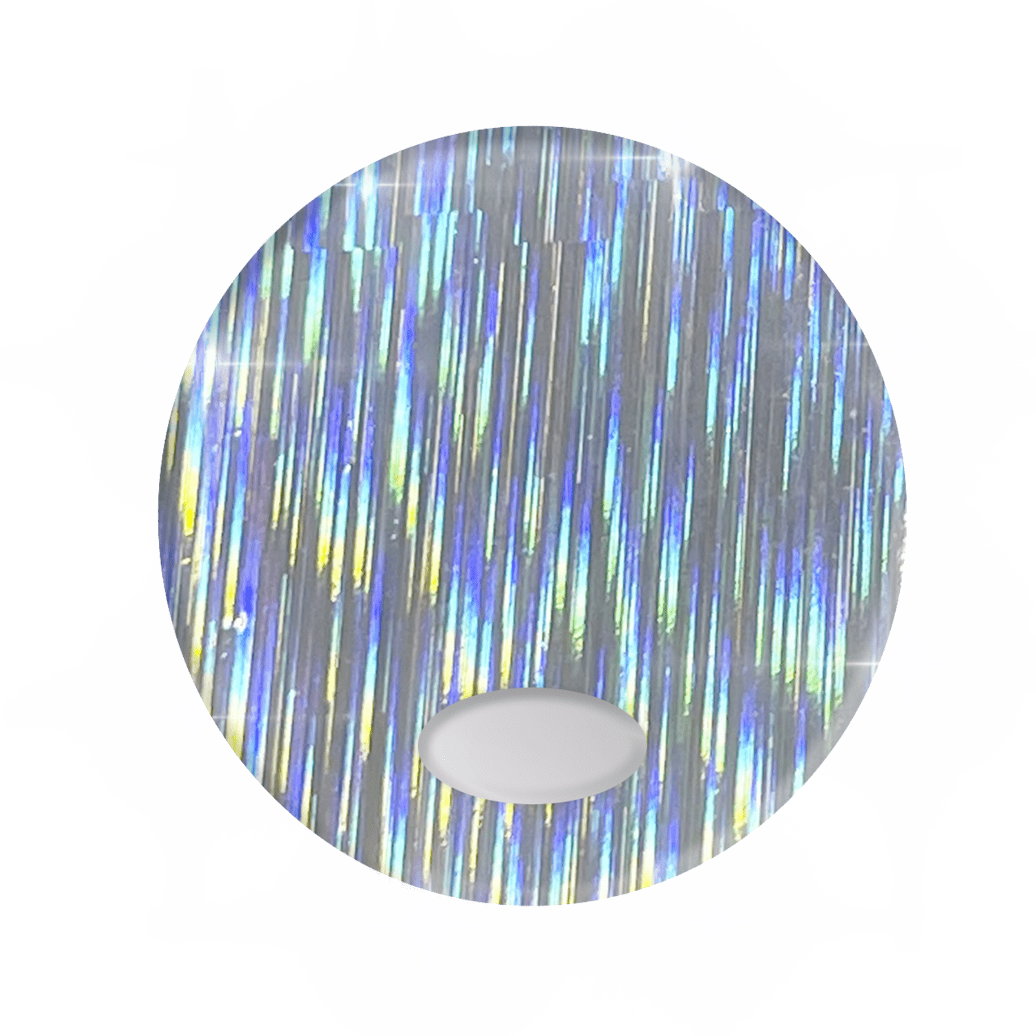 Spinpop LED Phone Grip With Suction Cup - Holographic