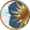thumbnail image 1 of Spinpop Phone Grip - Sun Moon Gold Foil, 1 of 6