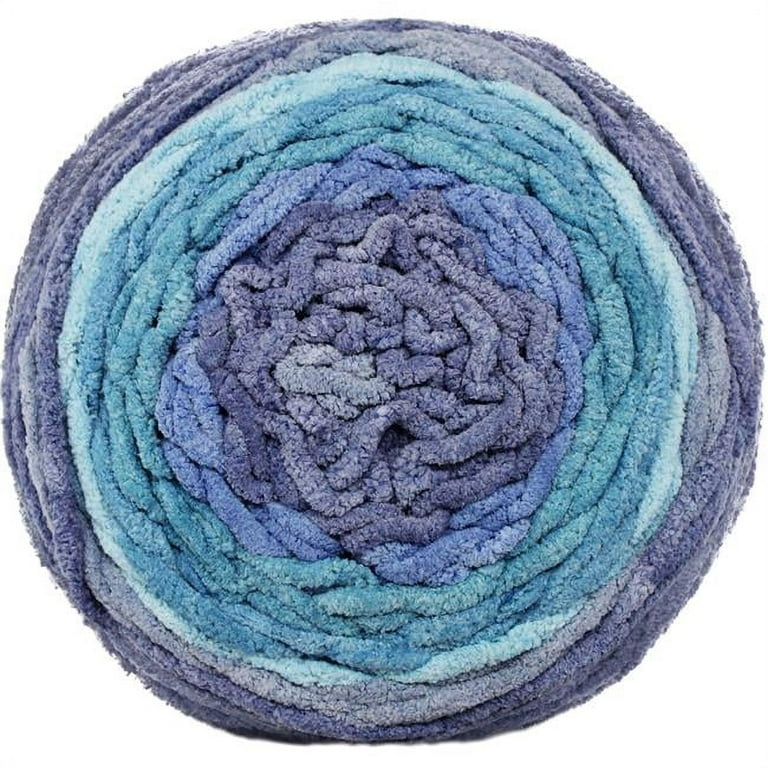 Bernat Blanket Ombre Yarn Shade Blue Ombre