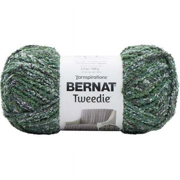 Spinrite 161402-02013 Bernat Tweedie Yarn, Pine Forest