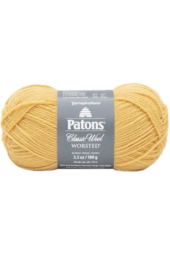 Patons Classic Wool Yarn-Sunshine