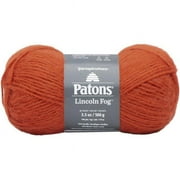 Spinrite 244712-12011 Brick Red Yarn Lincoln Fog