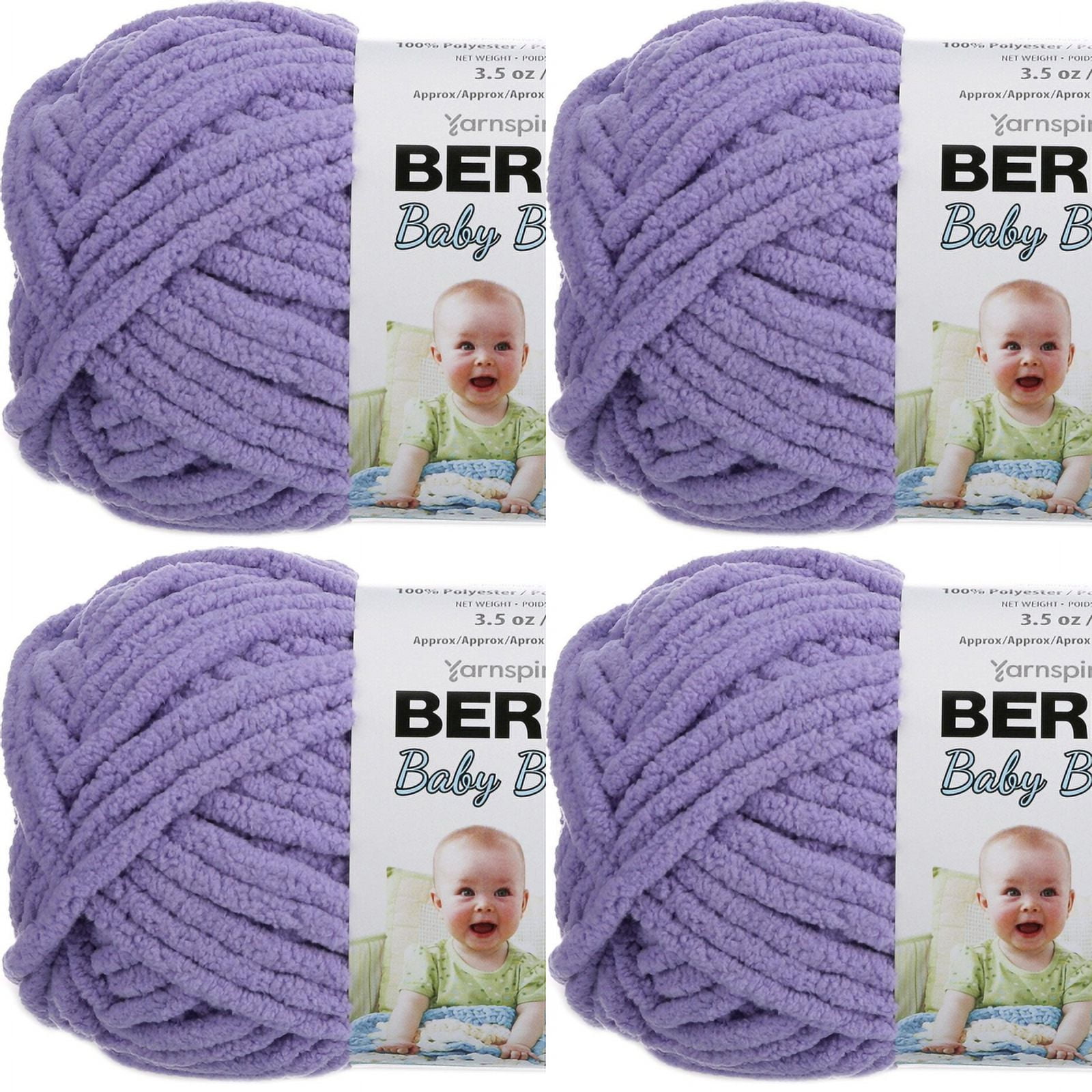 Bernat baby blanket yarn purple sale