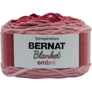 Bernat Blanket Ombre Cool Purple Ombre Yarn - 2 Pack of 300g/10.5oz - Polyester - 6 Super Bulky - 220 Yards - Knitting/Crochet