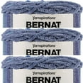 thumbnail image 1 of Spinrite Bernat Blanket Ombre Yarn - Shade Blue Ombre, 1 Pack of 3 Piece, 1 of 1