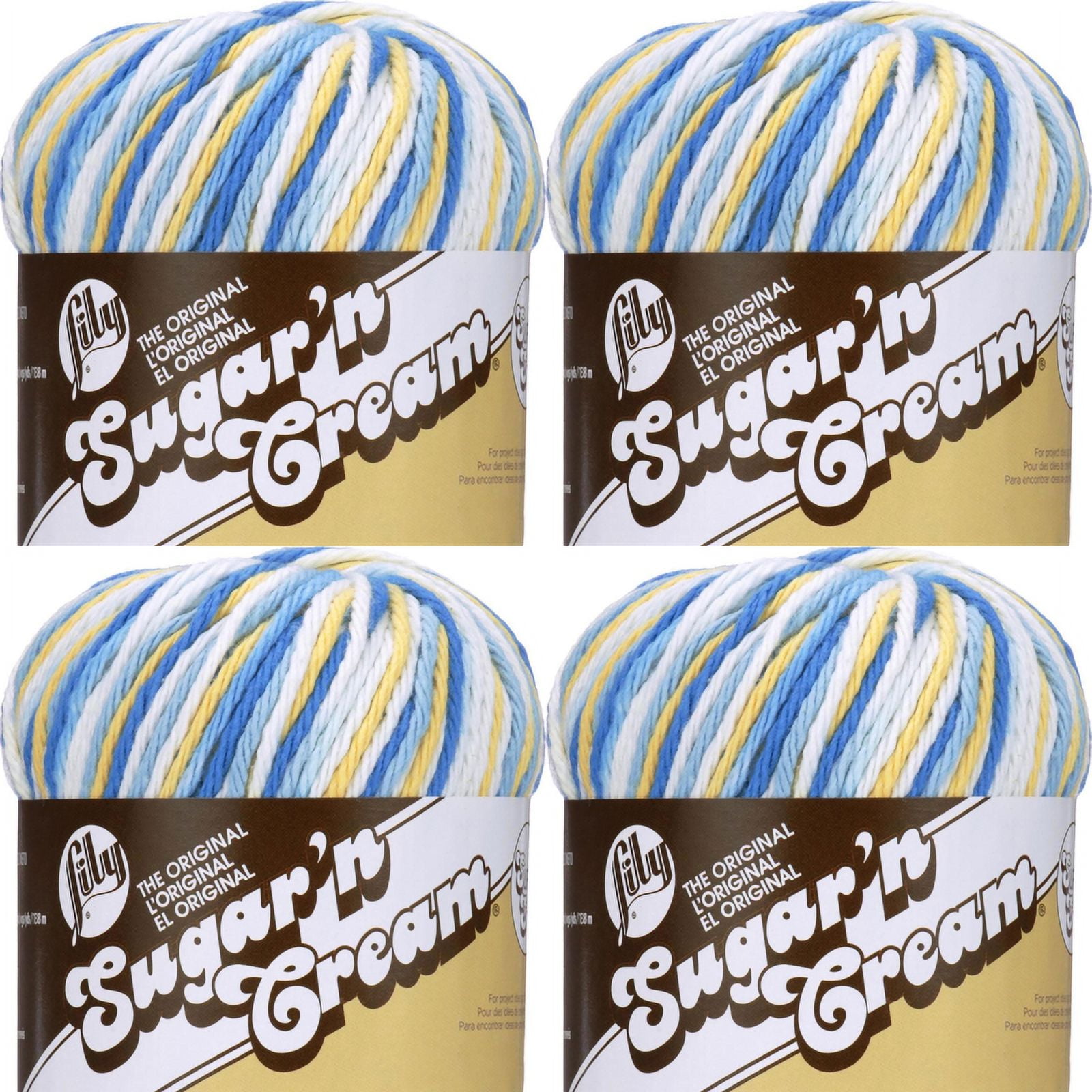 Spinrite 102019-19135 Fil Sugar'n Cream - Ombres Super Taille