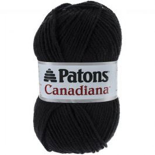Spinrite Patons Canadiana Yarn Solids Black