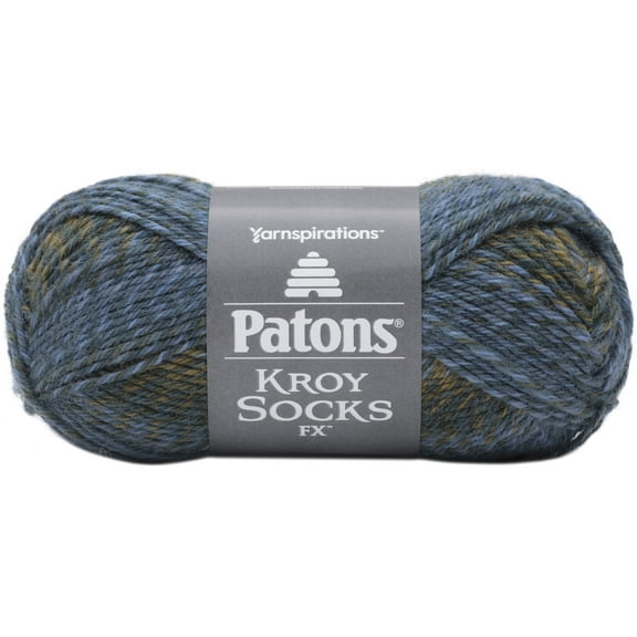 Spinrite Patons Kroy Socks FX Yarn-Deep Sea