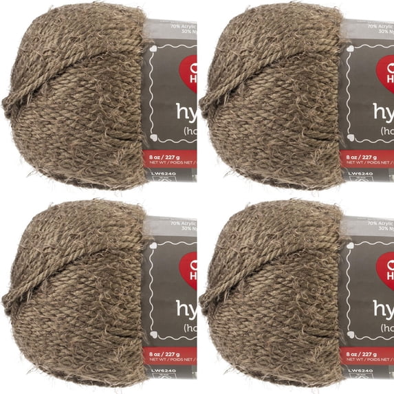 Spinrite Red Heart Hygge Yarn 8oz - Latte, 1 Pack of 4 Piece