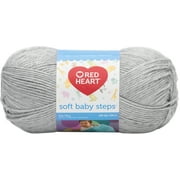 Red Heart Soft Baby Steps Elephant Yarn - 3 Pack of 141g/5oz - Acrylic - 4 Medium (Worsted) - 256 Yards - Knitting/Crochet