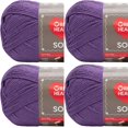 thumbnail image 1 of Spinrite Red Heart Soft Yarn - Lavender, 1 Pack of 4 Piece, 1 of 1