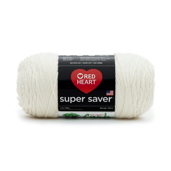 Spinrite Red Heart Super Saver Yarn - Aran - 1 Pack of 3 Skein