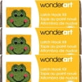 thumbnail image 1 of Spinrite Wonderart Latch Hook Kit 12"X12" - Froggy, 1 Pack of 3 Piece, 1 of 1